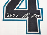 Seattle Mariners Julio Rodriguez Autographed White Nike Jersey Size L "2022 AL ROY" Fanatics Holo Stock #216020