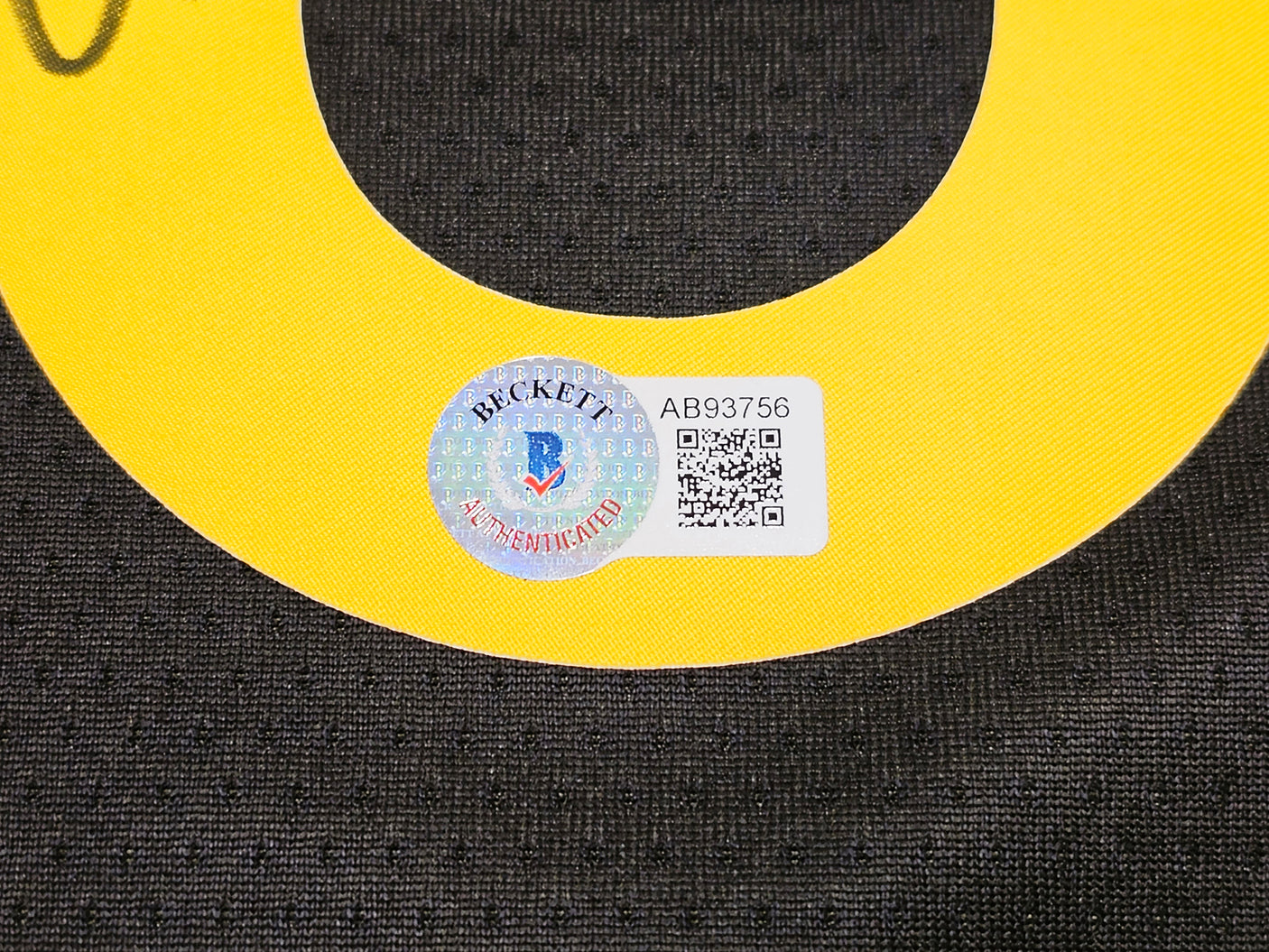 Golden State Warriors Stephen Curry Autographed Black Nike City Edition Jersey Size 48 Beckett BAS QR Stock #216026