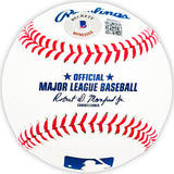 Michael Busch Autographed Baseball Chicago Cubs "MLB Debut 4/25/23" Beckett BAS Witness Stock #216943