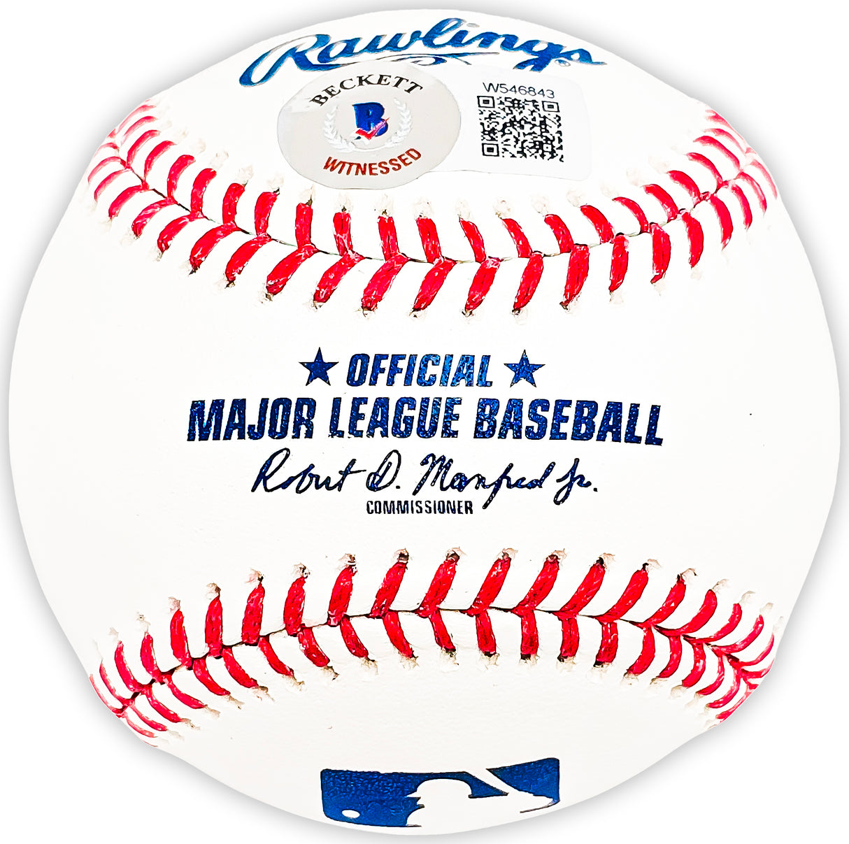 Roberto Alomar Autographed Official MLB Baseball Toronto Blue Jays "12x All Star" Beckett BAS Witness Stock #216740
