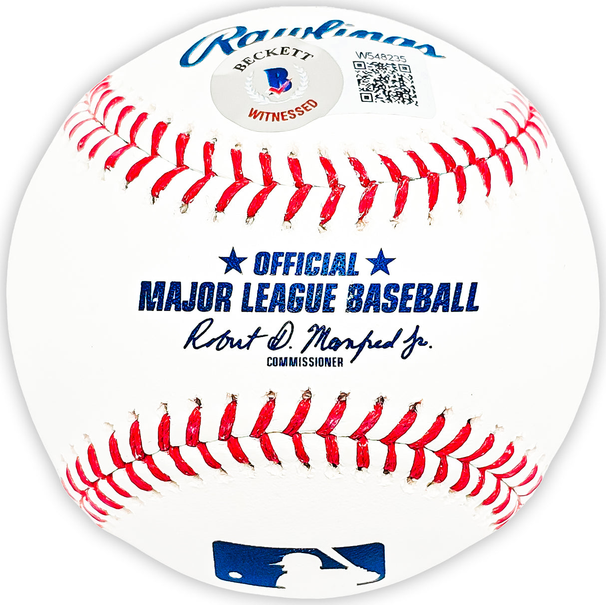 Michael Busch Autographed Baseball Los Angeles Dodgers Beckett BAS Witness Stock #216942