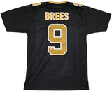 New Orleans Saints Drew Brees Autographed Black Jersey PSA/DNA Stock #246195