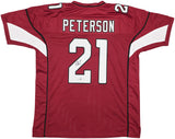 Arizona Cardinals Patrick Peterson Autographed Red Jersey Beckett BAS Witness Stock #246194