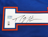 Florida Gators Percy Harvin Autographed Blue Jersey Beckett BAS QR Stock #246192
