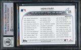 Fernando Tatis Jr. & Vladimir Guerrero Jr. Autographed 2022 Topps Card #320 Auto Grade Gem Mint 10 Beckett BAS #15771773