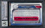 Ronald Acuna Jr. Autographed 2019 Bowman Chrome Card #1 Atlanta Braves Auto Grade Gem Mint 10 Beckett BAS #15771881