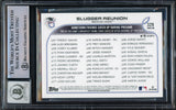 Vladimir Guerrero Jr. Autographed 2022 Topps Card #329 Toronto Blue Jays Auto Grade Gem Mint 10 Beckett BAS #15773069