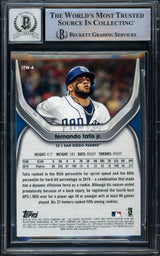 Fernando Tatis Jr. Autographed 2020 Stadium Club In The Wings Card #ITW-4 San Diego Padres Auto Grade Gem Mint 10 Beckett BAS #15774568
