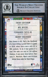 Fernando Tatis Jr. Autographed 2021 Topps Archives Card #MPC-15 San Diego Padres Auto Grade Gem Mint 10 Beckett BAS #15775104