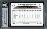 Vladimir Guerrero Jr. Autographed 2022 Topps Card #300 Toronto Blue Jays Beckett BAS #15780760