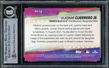 Vladimir Guerrero Jr. Autographed 2022 Topps Flashiest Feet Card #FF-12 Toronto Blue Jays Beckett BAS #15780762