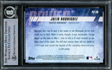Julio Rodriguez Autographed 2022 Stadium Club Power Zone Rookie Card #PZ20 Seattle Mariners Beckett BAS #15781435