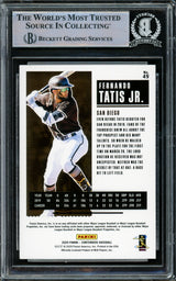 Fernando Tatis Jr. Autographed 2020 Panini Contenders Green Card #49 San Diego Padres Beckett BAS #15782105