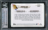 Fernando Tatis Jr. Autographed 2021 Topps Update Card #US79 San Diego Padres Beckett BAS #15782271