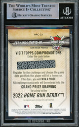 Fernando Tatis Jr. Autographed 2021 Topps Home Run Challenge Card #HRC-23 San Diego Padres Beckett BAS #15782277