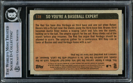Fernando Tatis Jr. Autographed 2021 Topps Heritage Card #138 San Diego Padres Beckett BAS #15782362