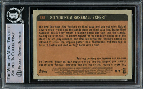 Fernando Tatis Jr. Autographed 2021 Topps Heritage Card #138 San Diego Padres Beckett BAS #15782364