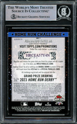 Fernando Tatis Jr. Autographed 2022 Topps Home Run Challenge Card #HRC-1 San Diego Padres Beckett BAS #15782572