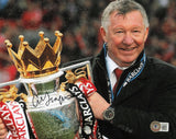 Sir Alex Ferguson Autographed 8x10 Photo Manchester United Beckett BAS QR #BG02363