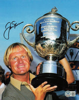 Jack Nicklaus Autographed 8x10 Photo Golf Beckett BAS #AB04038
