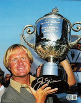 Jack Nicklaus Autographed 8x10 Photo Golf Beckett BAS #BA88014