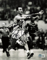 Bob Cousy Autographed 8x10 Photo Boston Celtics "Thanks For Your Wishes" Beckett BAS QR #BC27081