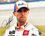 Denny Hamlin Autographed 8x10 Photo Nascar Beckett BAS QR #BJ027891