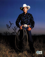 George Strait Autographed 8x10 Photo Country Musician Beckett BAS QR #BD91179