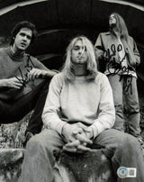 Krist Novoselic & Chad Channing Autographed 8x10 Photo Nirvana Beckett BAS QR #BH38150