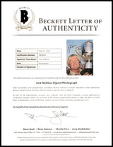 Jack Nicklaus Autographed 8x10 Photo Golf Beckett BAS #AB04038