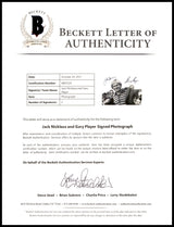 Jack Nicklaus & Gary Player Autographed 8x10 Photo Golf Beckett BAS #AB05524