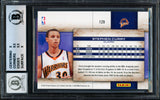 Stephen Curry Autographed 2009-10 Panini Studio Rookie Card #129 Golden State Warriors BGS 8.5 Auto Grade Gem Mint 10 Beckett BAS #18113296