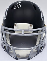 Michael Penix Jr. Autographed Atlanta Falcons Black Speed Mini Helmet Beckett BAS Witness #2W906732