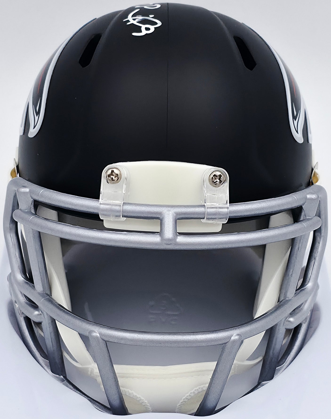 Michael Penix Jr. Autographed Atlanta Falcons Black Speed Mini Helmet Beckett BAS Witness #2W906756