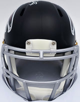Michael Penix Jr. Autographed Atlanta Falcons Black Speed Mini Helmet Beckett BAS Witness #2W906714