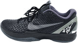 Kobe Bryant Autographed Pair of Black Nike Air Zoom VI Shoes Los Angeles Lakers (Dual Signed) PSA/DNA & #4/8 Panini Holo #PA10830