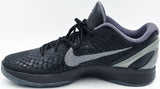 Kobe Bryant Autographed Pair of Black Nike Air Zoom VI Shoes Los Angeles Lakers (Dual Signed) PSA/DNA & #4/8 Panini Holo #PA10830