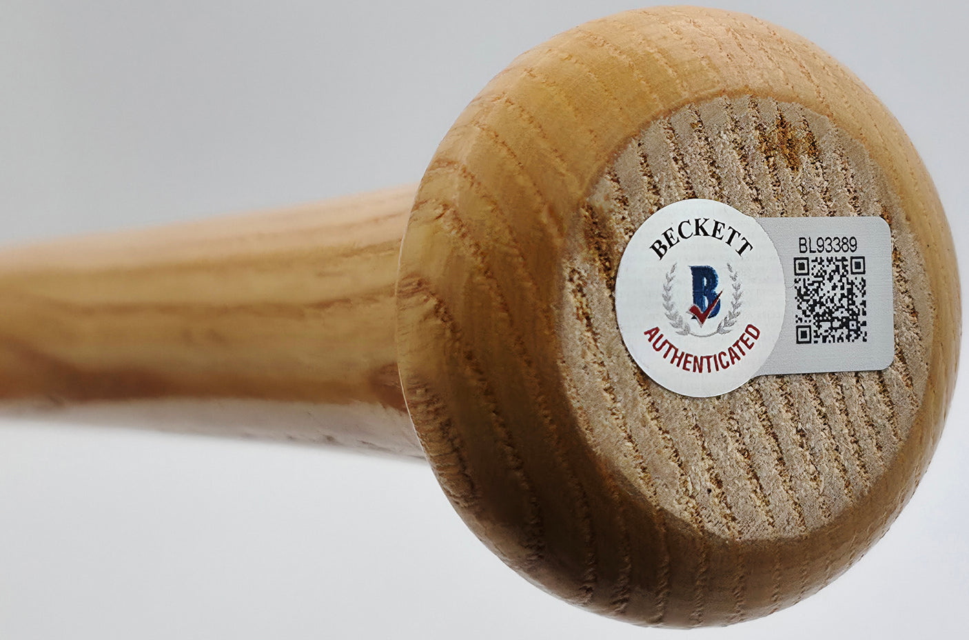 Ken Griffey Jr. Autographed Baseball Bat Seattle Mariners "#24" Beckett BAS QR #BL93389