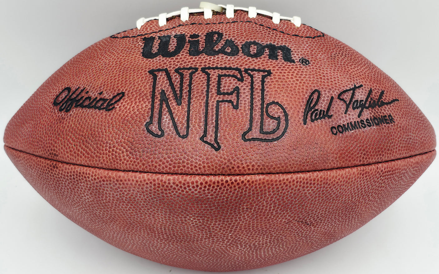 Johnny Unitas & Joe Montana Autographed Official NFL Leather Game Football Beckett BAS #A75810