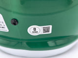 Michael Vick Autographed Philadelphia Eagles Kelly Green Full Size Replica Speed Helmet (Smudged) Beckett BAS Witness #2W94592