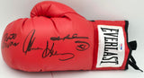Boxing Greats Autographed Black Everlast Boxing Glove Signed By Sugar Ray Leonard, Thomas "Hitman" Hearns & Roberto Duran LH PSA/DNA #7A73918