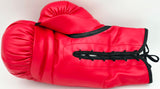 Boxing Greats Autographed Black Everlast Boxing Glove Signed By Sugar Ray Leonard, Thomas "Hitman" Hearns & Roberto Duran RH PSA/DNA #5A16137
