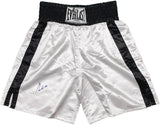 Muhammad Ali Autographed White & Black Everlast Boxing Trunks Ali Holo & PSA/DNA #3A40530