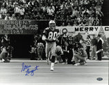 Steve Largent Autographed 11x14 Photo Seattle Seahawks "HOF 95" MCS Holo #64179