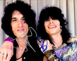 Steven Tyler & Joe Perry Autographed 11x14 Photo Aerosmith Band Beckett BAS #AC95444