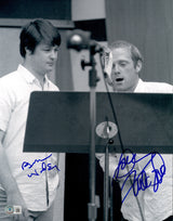Brian Wilson & Mike Love Autographed 11x14 Photo Beach Boys Band Beckett BAS #AC95475