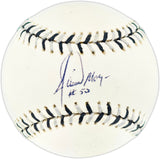 Jamie Moyer Autographed Official 2003 All Star Game Logo Baseball Seattle Mariners Beckett BAS QR #BR51006