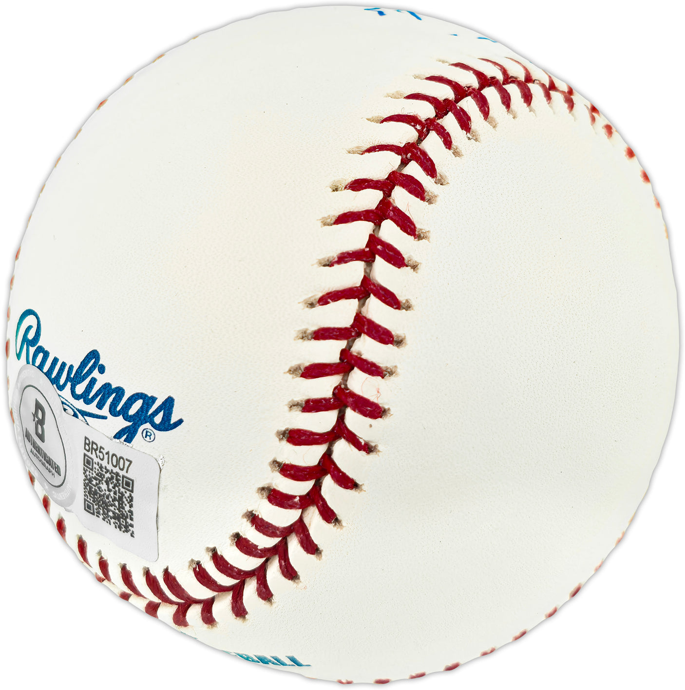 Don Johnson Autographed Official MLB Baseball New York Yankees "1947 WS Champs" Beckett BAS QR #BR51007