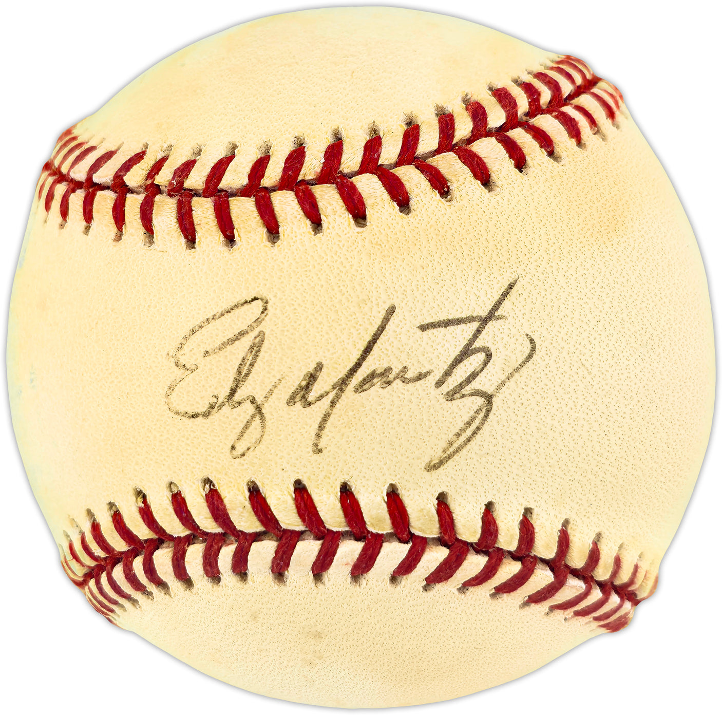 Edgar Martinez Autographed Official AL Baseball Seattle Mariners Beckett BAS QR #BR51013