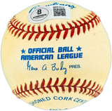 Edgar Martinez Autographed Official AL Baseball Seattle Mariners Beckett BAS QR #BR51013